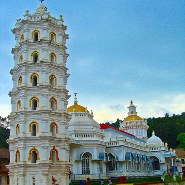 Mangueshi Temple in Goa, India